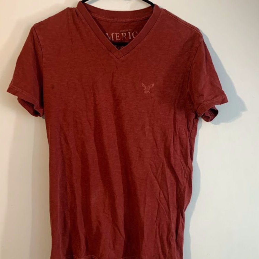 Men's American Eagle T-Shirt Size M Color Red